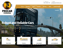 Tablet Screenshot of procar-ferreira.com